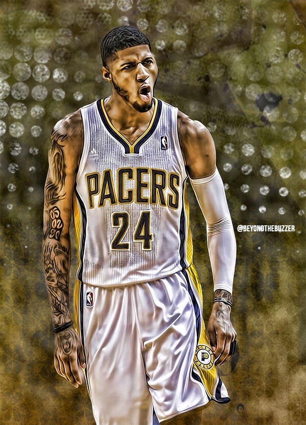 Paul George Iphone Wallpaper Hd Blue and gold swag on pinterest 600x834