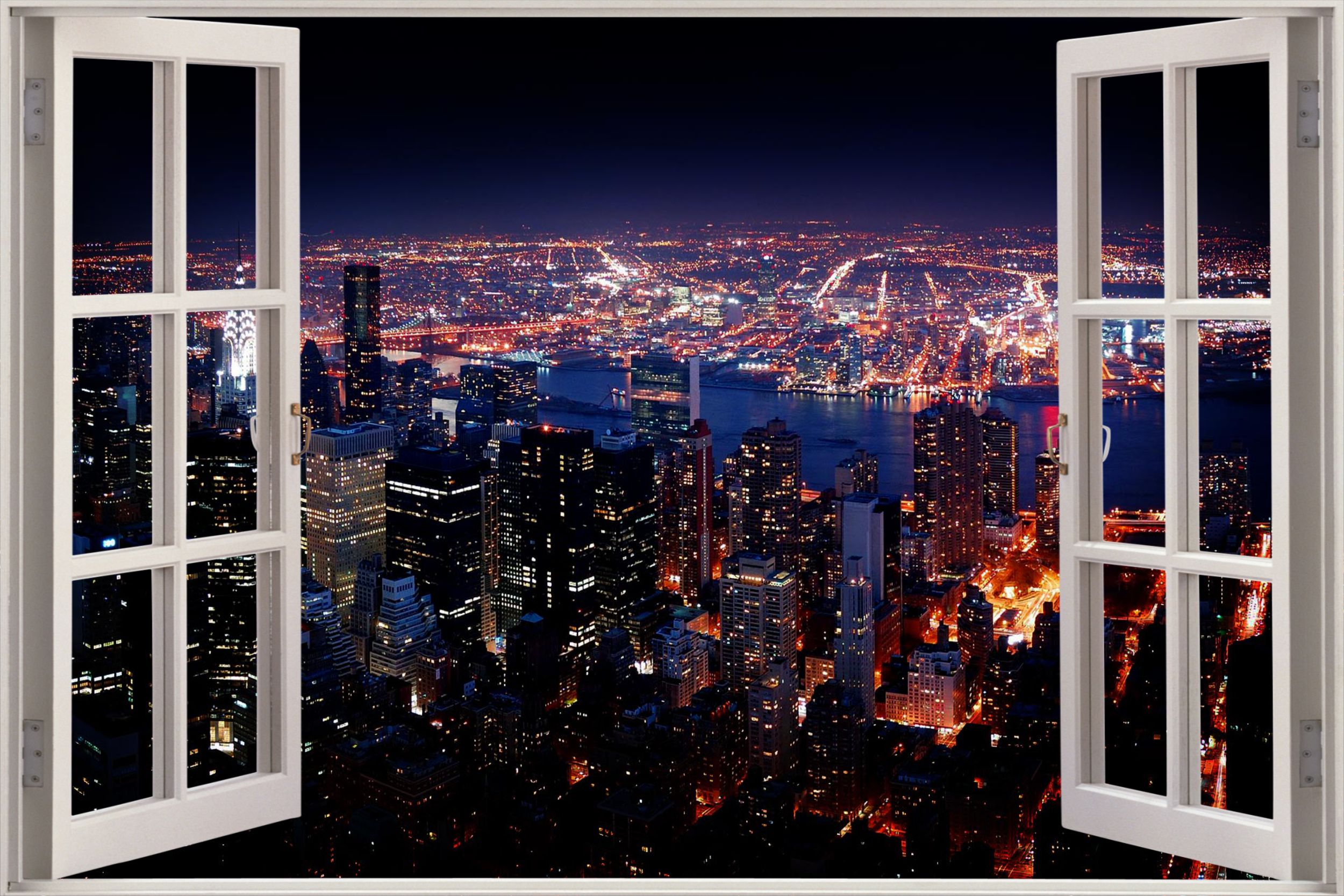 New York City Wall Stickers Film Mural Art Decal Wallpaper