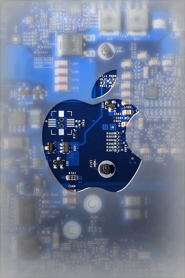 Wallpaper For iPhone Apple Transparent Logo