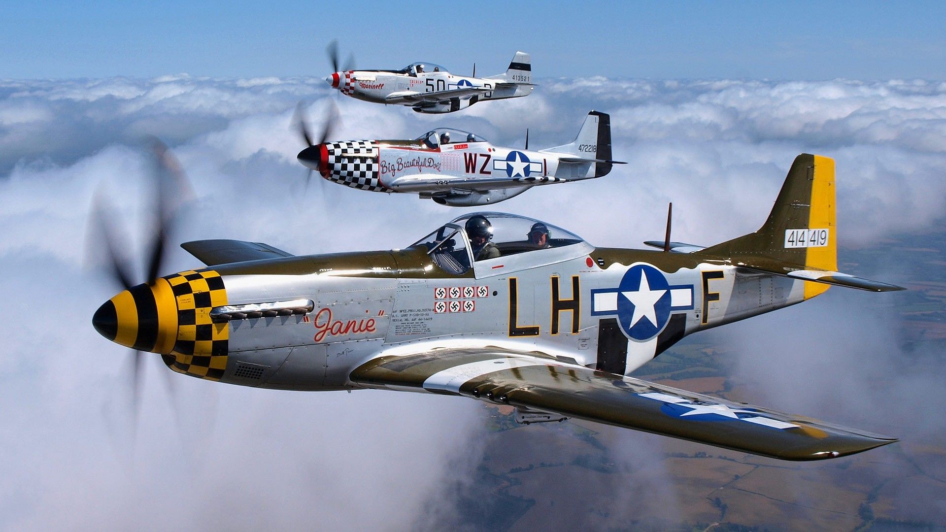 [27+] P 51 Mustang Wallpaper HD on WallpaperSafari