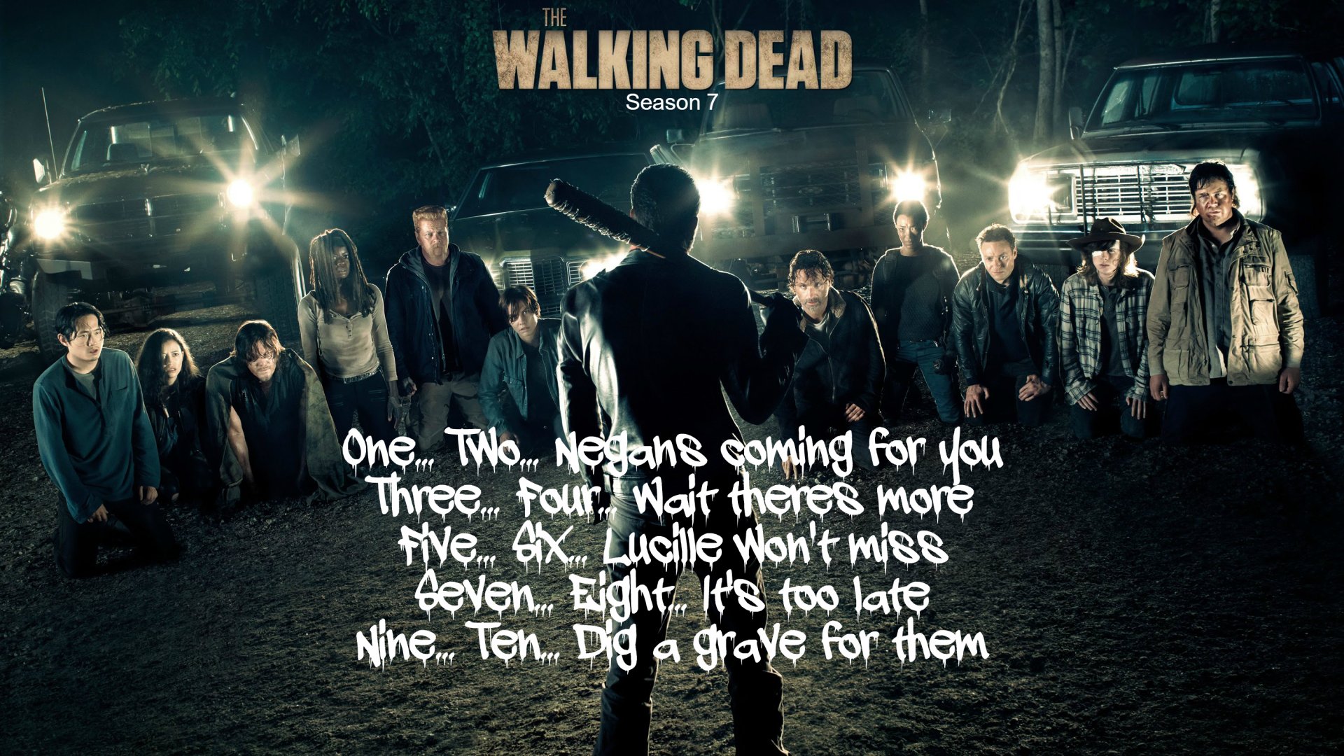 The Walking Dead Negan S Decision Puter Wallpaper