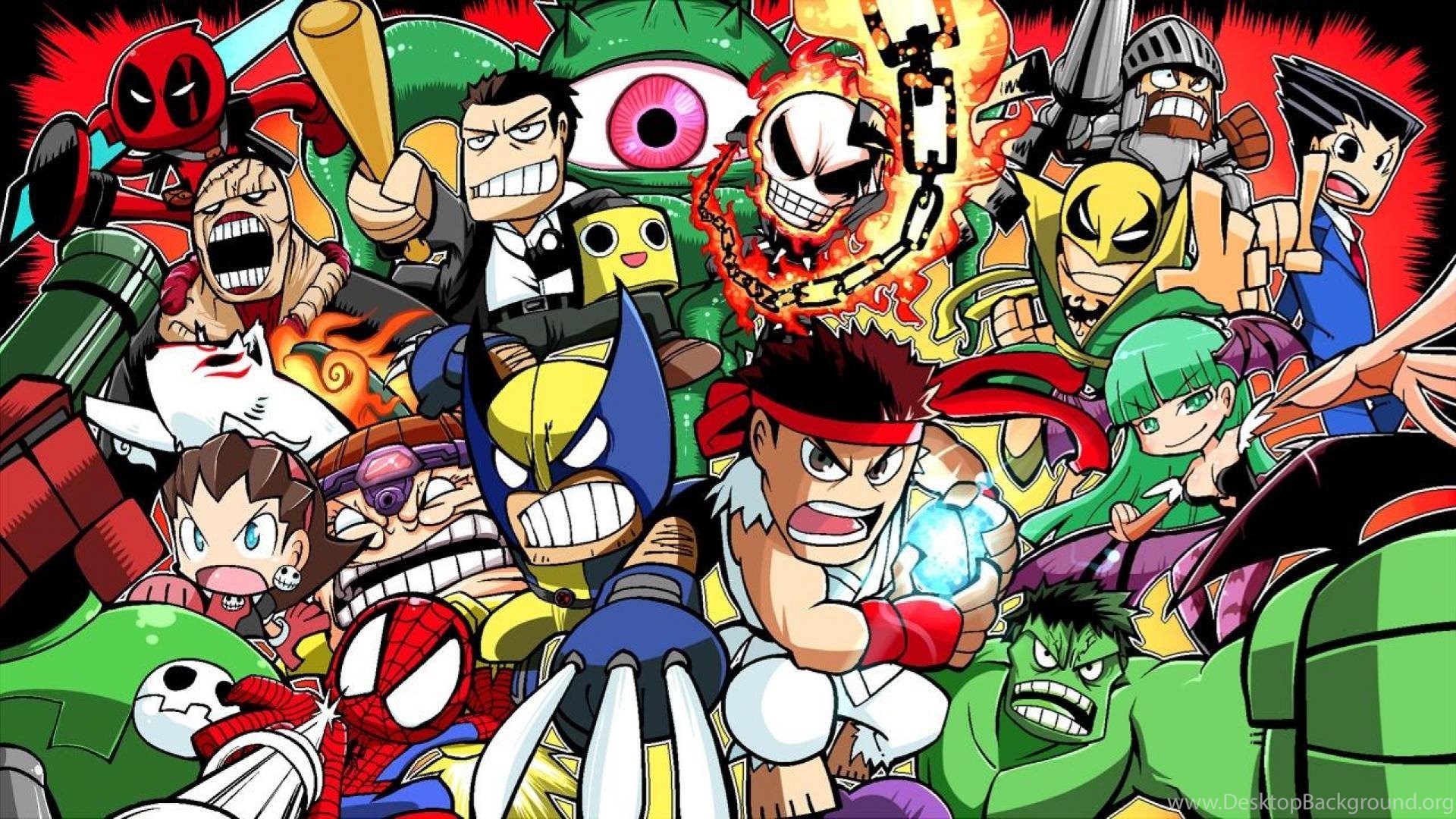 Marvel Vs HD Widescreen Wallpaper
