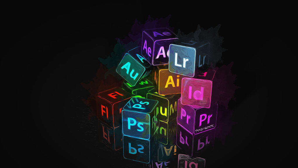 Adobe Creative Cloud Cubes on Behance