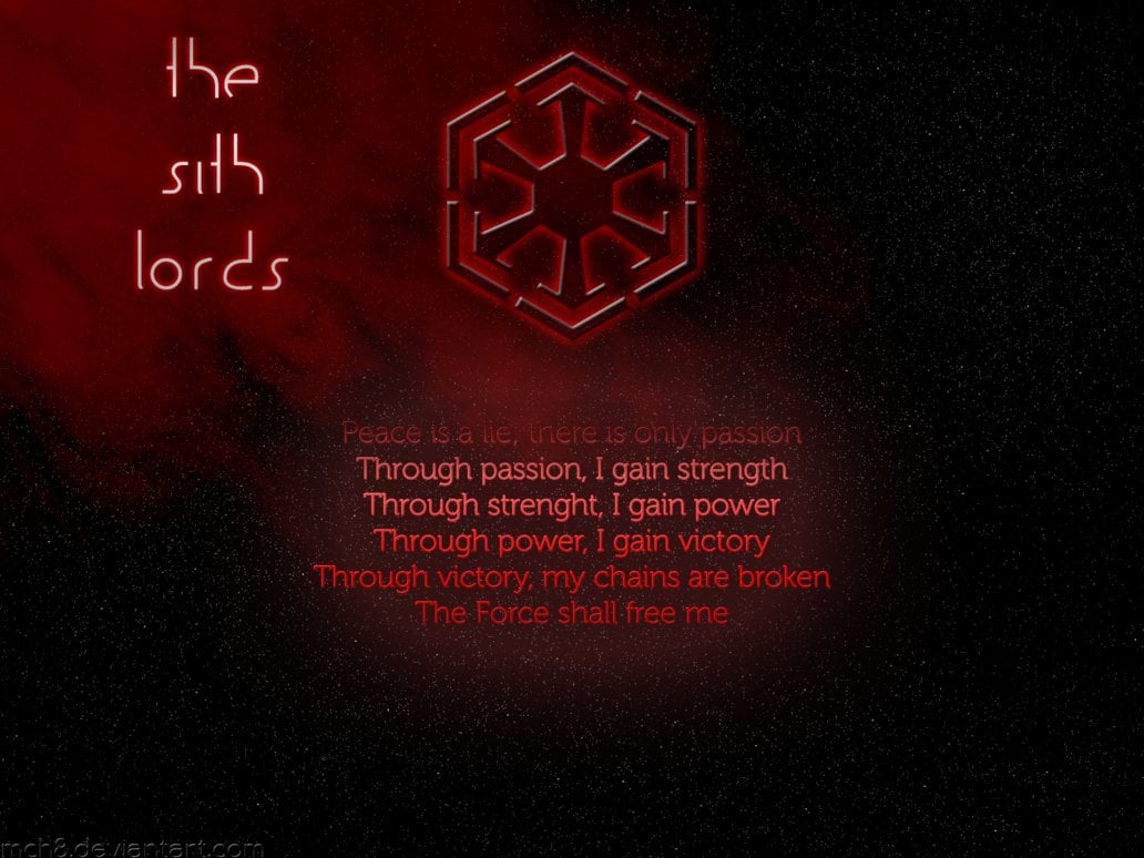 Sith Lord Wallpapers 1032x774