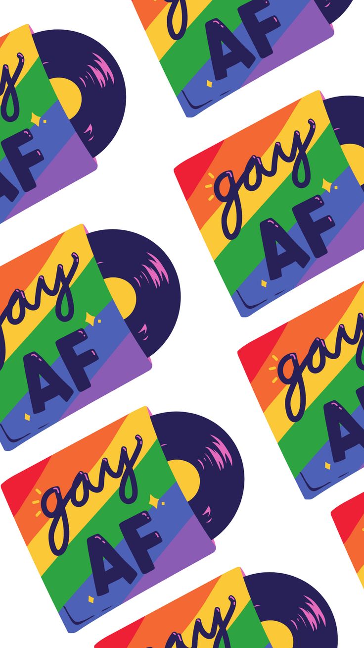 Gay Vinyl Wallpaper