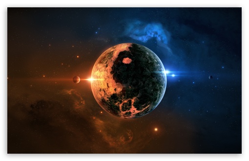 Yin Yang Planet HD wallpaper for Standard 43 54 Fullscreen UXGA XGA