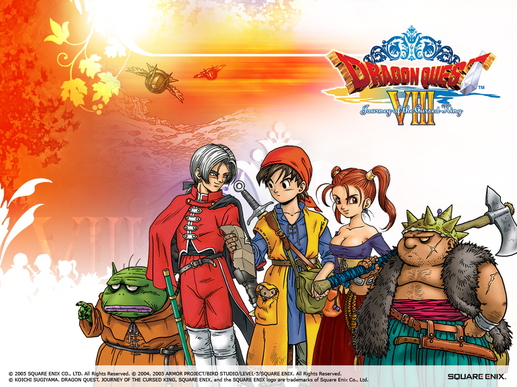 Dragon S Den Quest Viii Ps2 Wallpaper