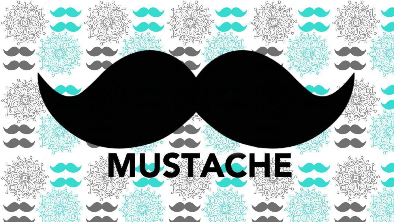 Pics For Gt Cute Mustache Background