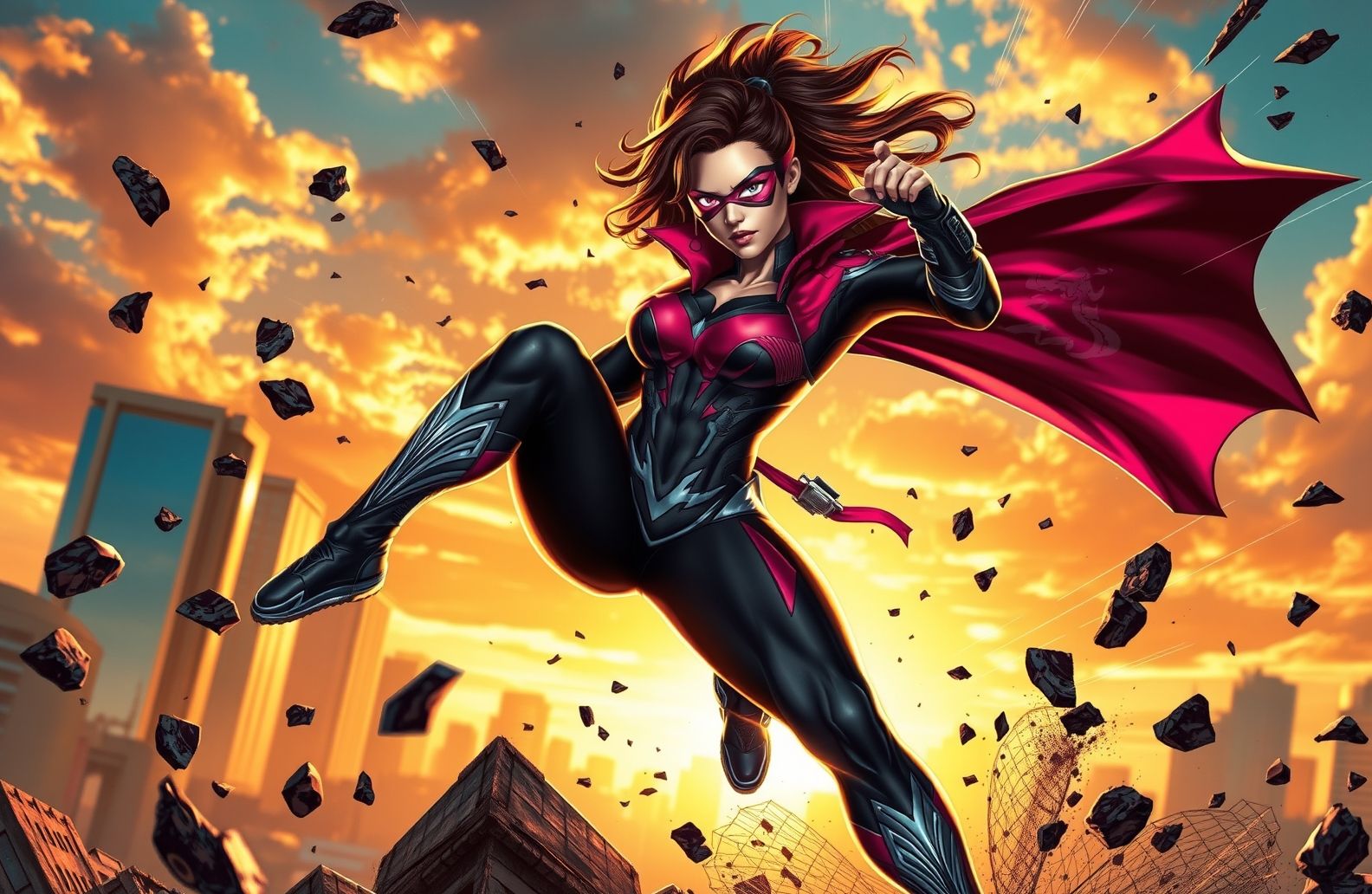 Female Superhero Wallpaper