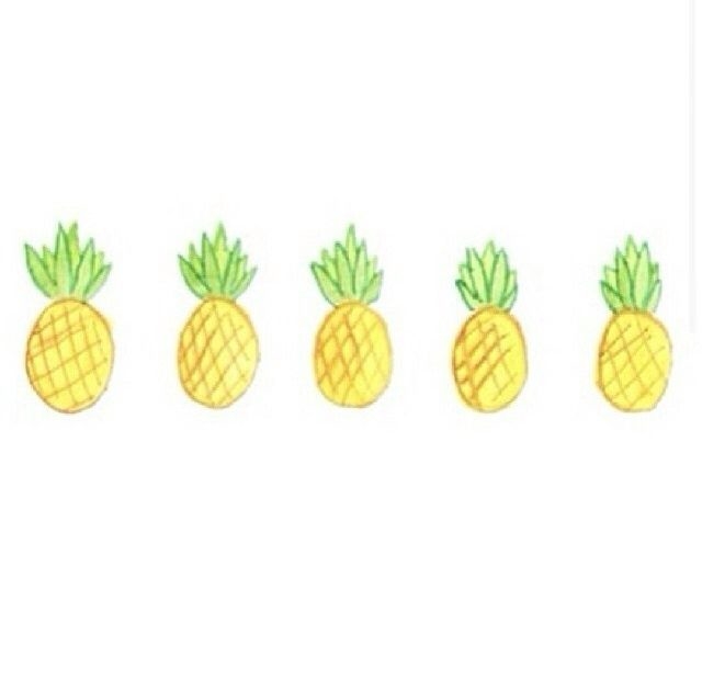 Cute Pineapple Art