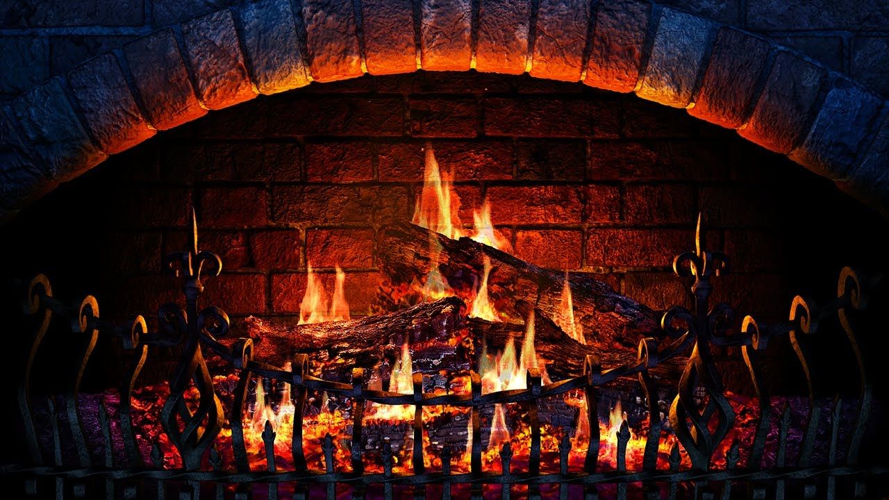 Fireplace Wallpaper Top Background