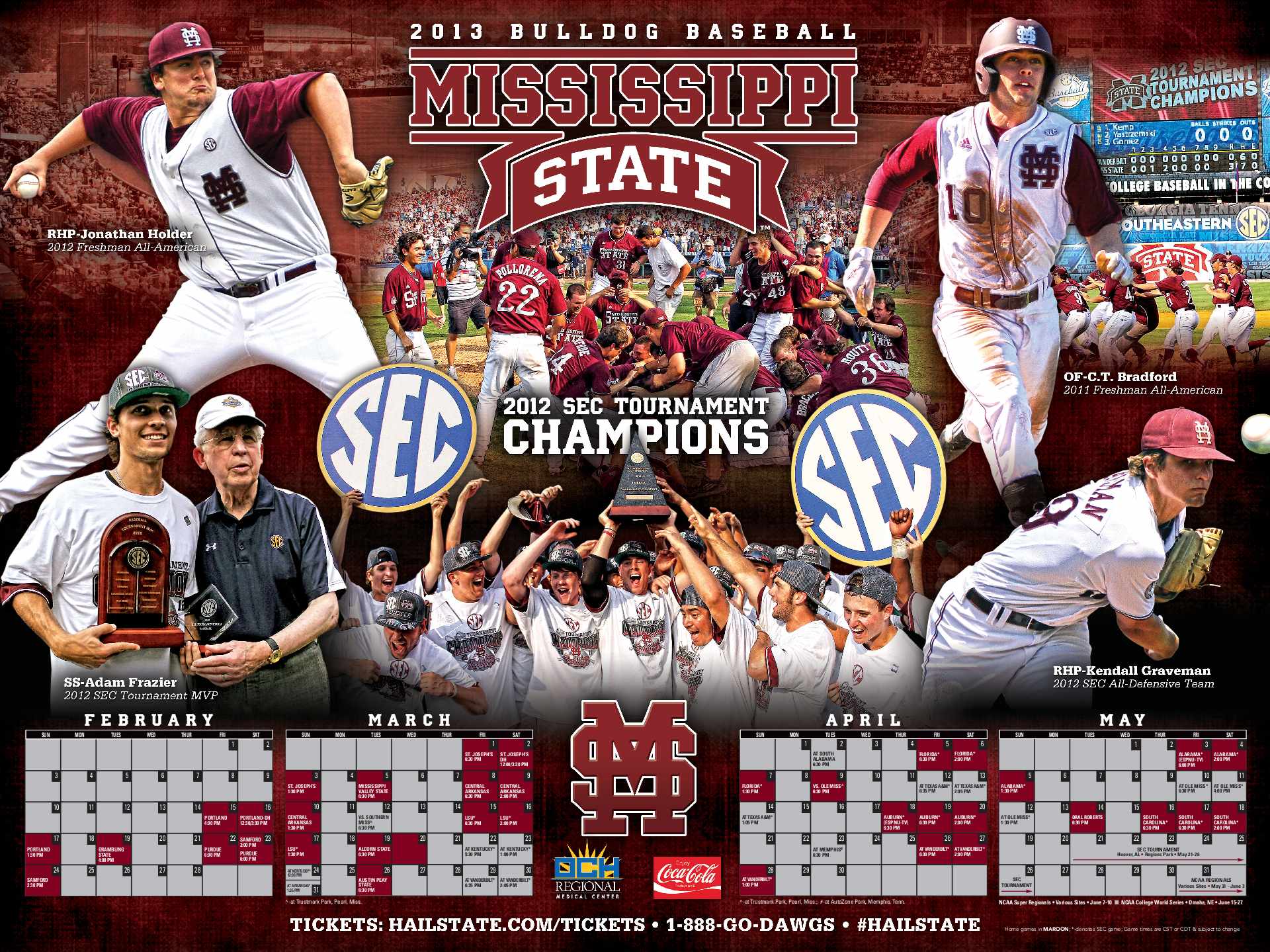 Poster of the Day Mississippi State College Baseball Daily