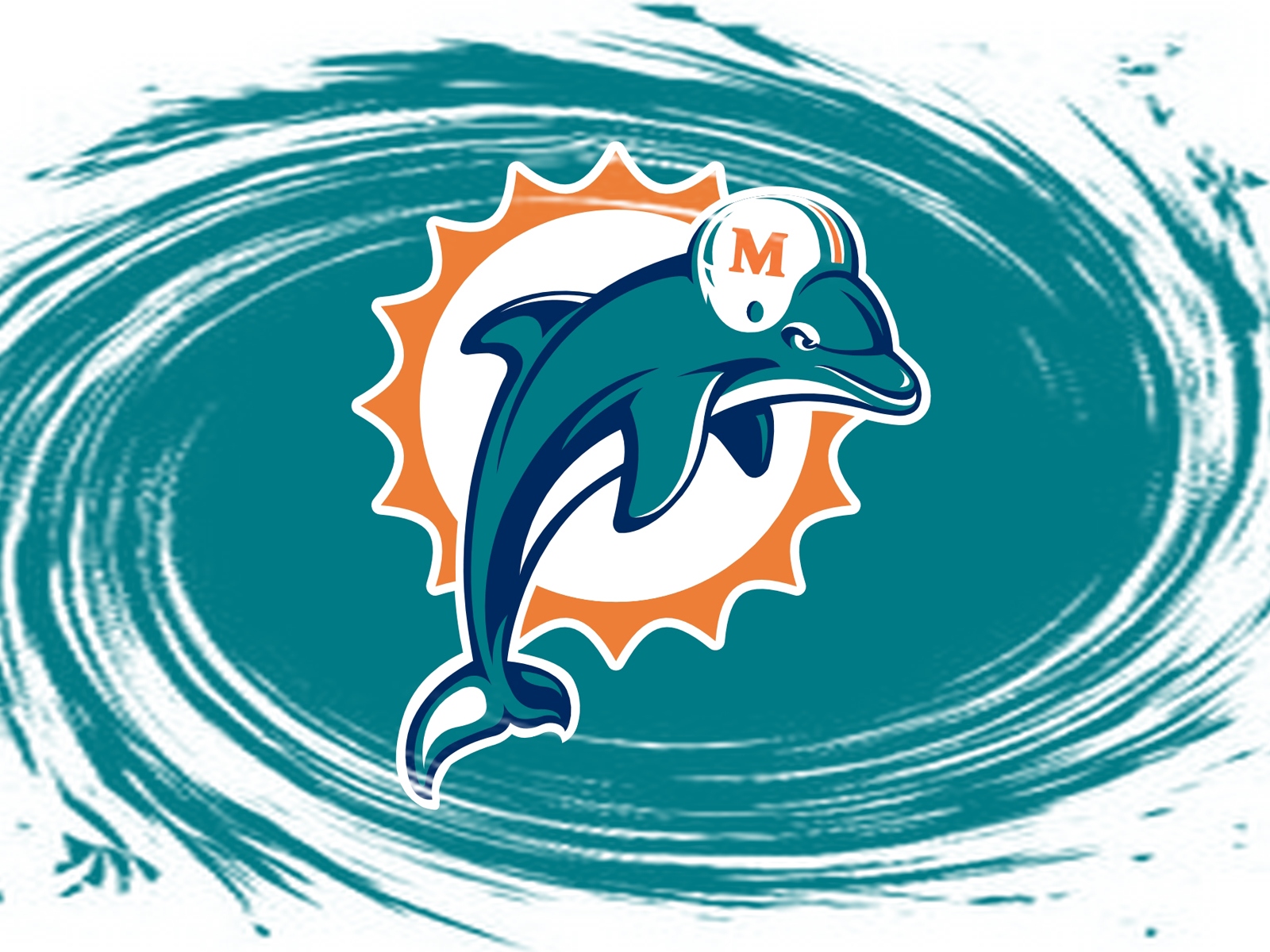 Miami Dolphins Logo Whirlpool Desktop Nfl