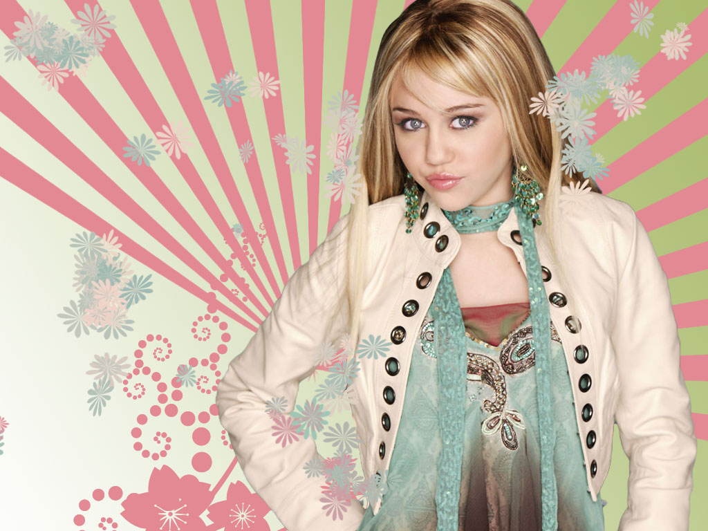 Wallpaper Hannah Montana Animaatjes