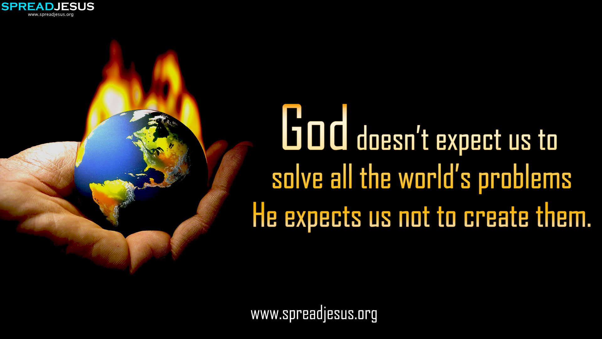 Christian Quotes HD Wallpaper God Doesn T Expect Us To Solve All The
