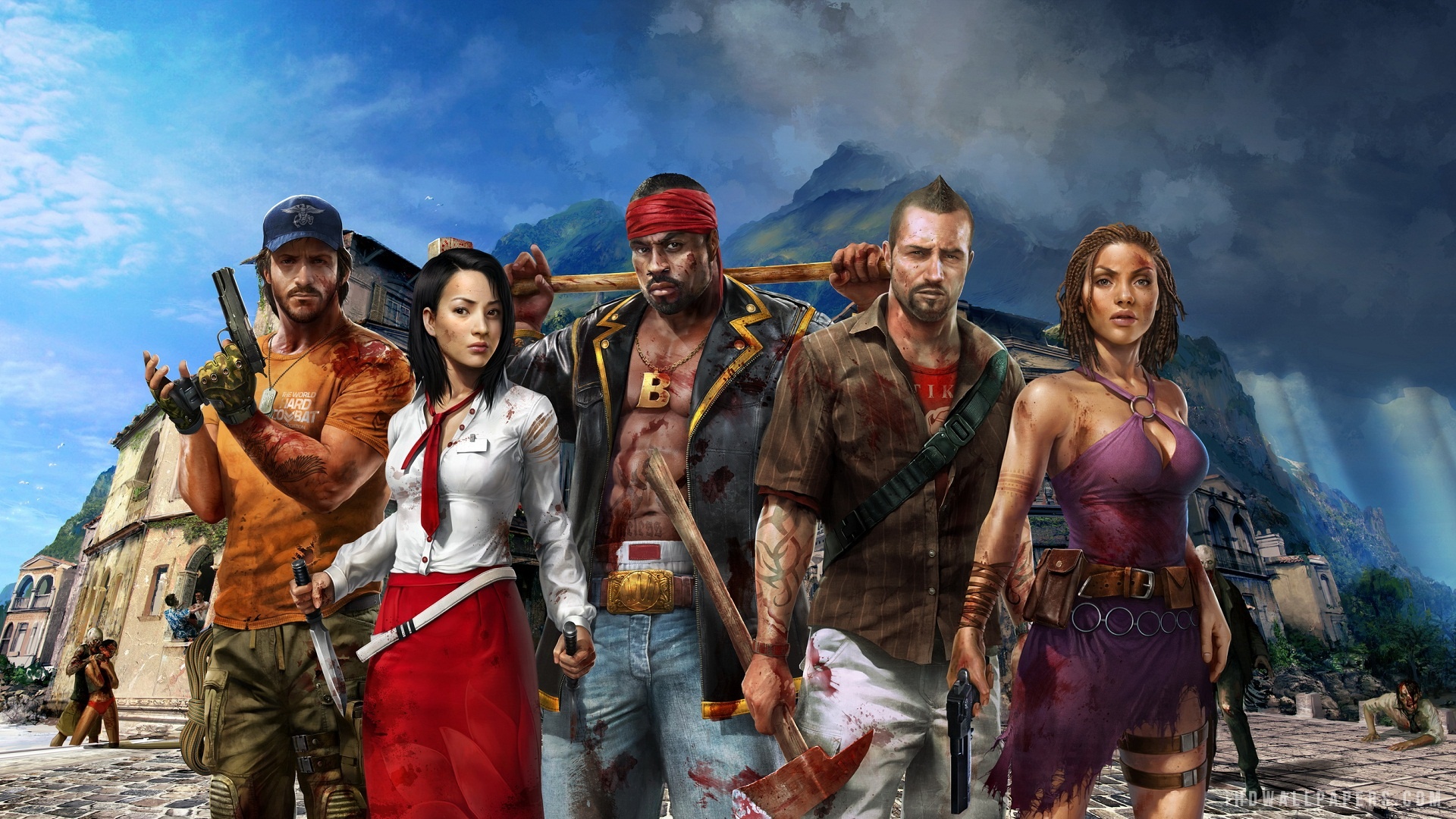 how to play 2 player on dead island