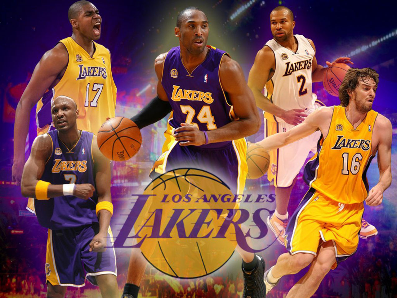 Wallpaper Lakers Championship Desktop Background