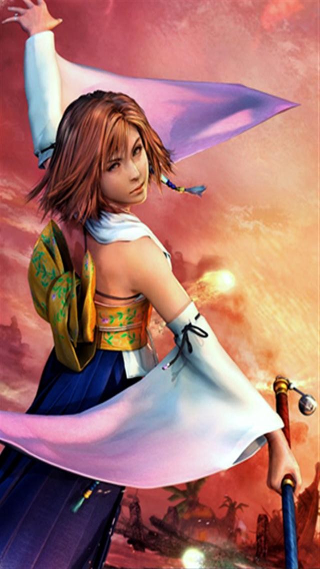 Final Fantasy Girl HD iPhone Wallpaper S 3g