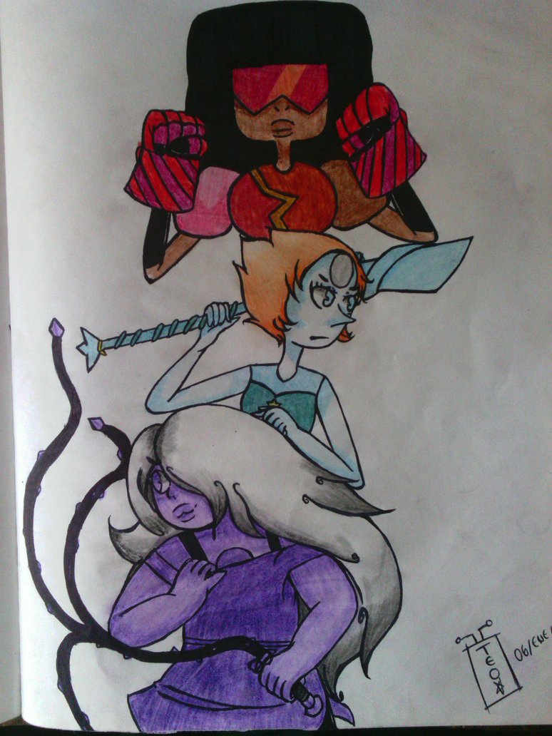 Steven Universe So Crystal Gems By Oneshenti