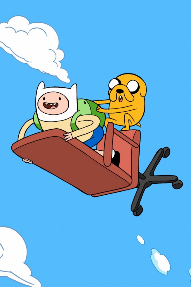 Adventure Time iPhone Ipod Touch Android Wallpaper