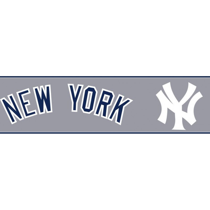 Wallpaper Border Mlb New York Yankees