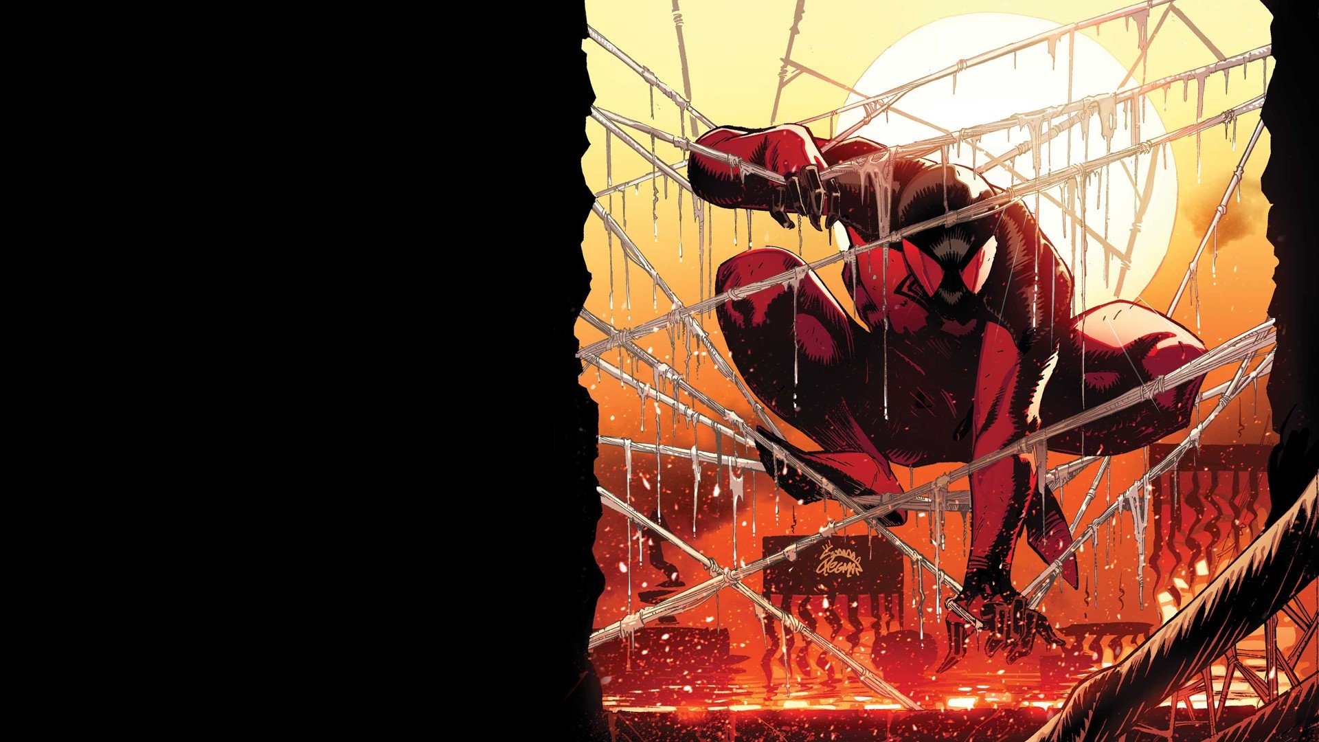 Title Comics Scarlet Spider Wallpaper