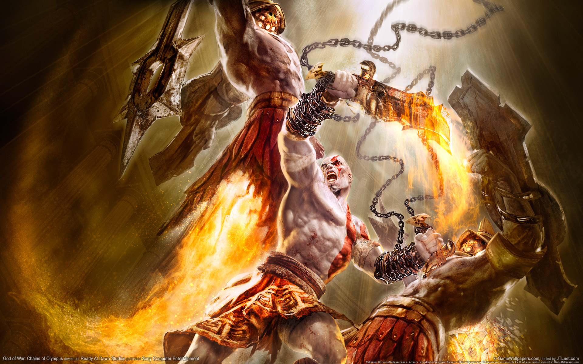 God Of War 2 Wallpaper  Download to your mobile from PHONEKY
