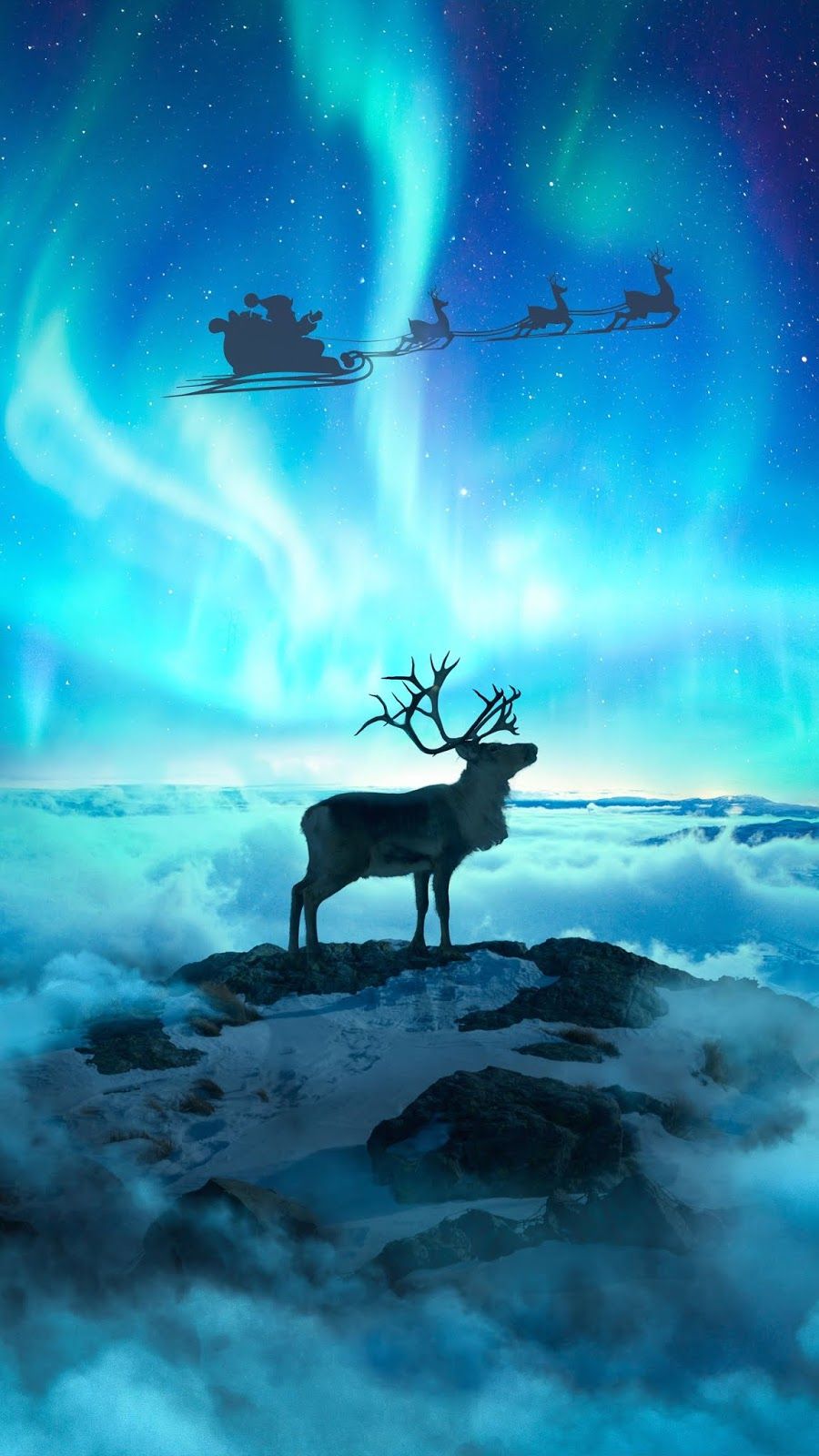 The Christmas Spirit Beautiful Wallpaper Deer Photos Best