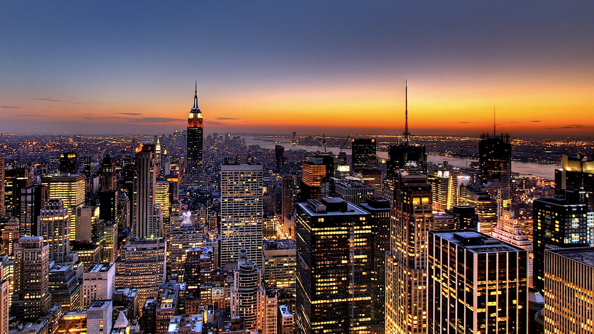 New York Skyline Wallpaper HD