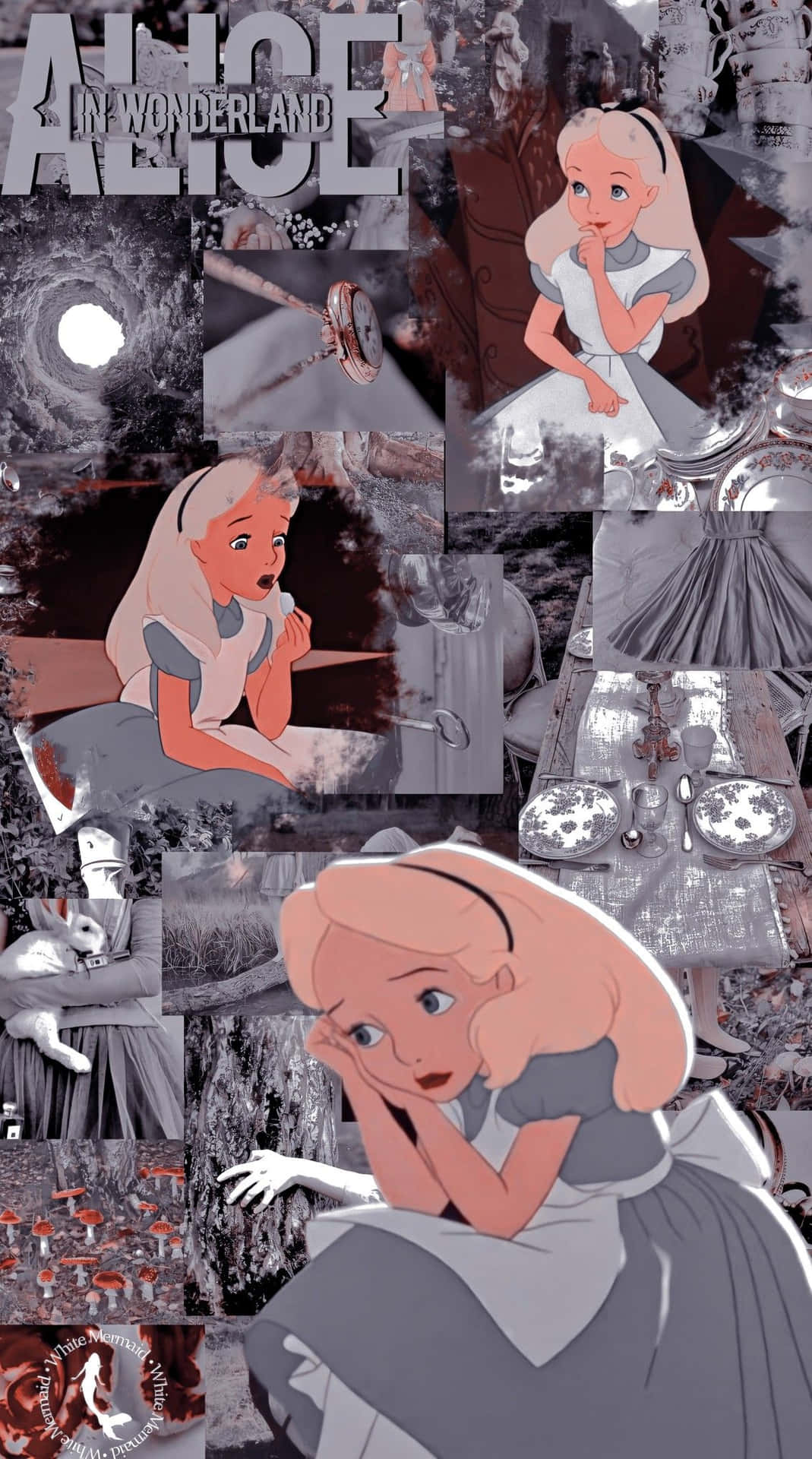 Alice Wonderland Aesthetic Wallpaper