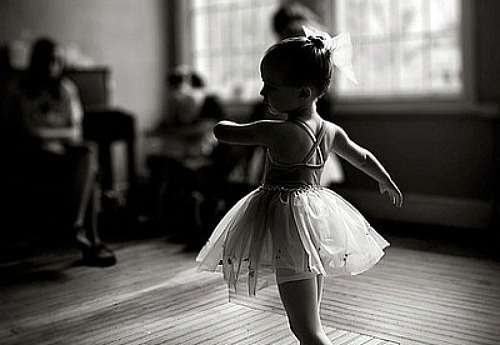  ballet black and white cute dance   image 288390 on Favimcom