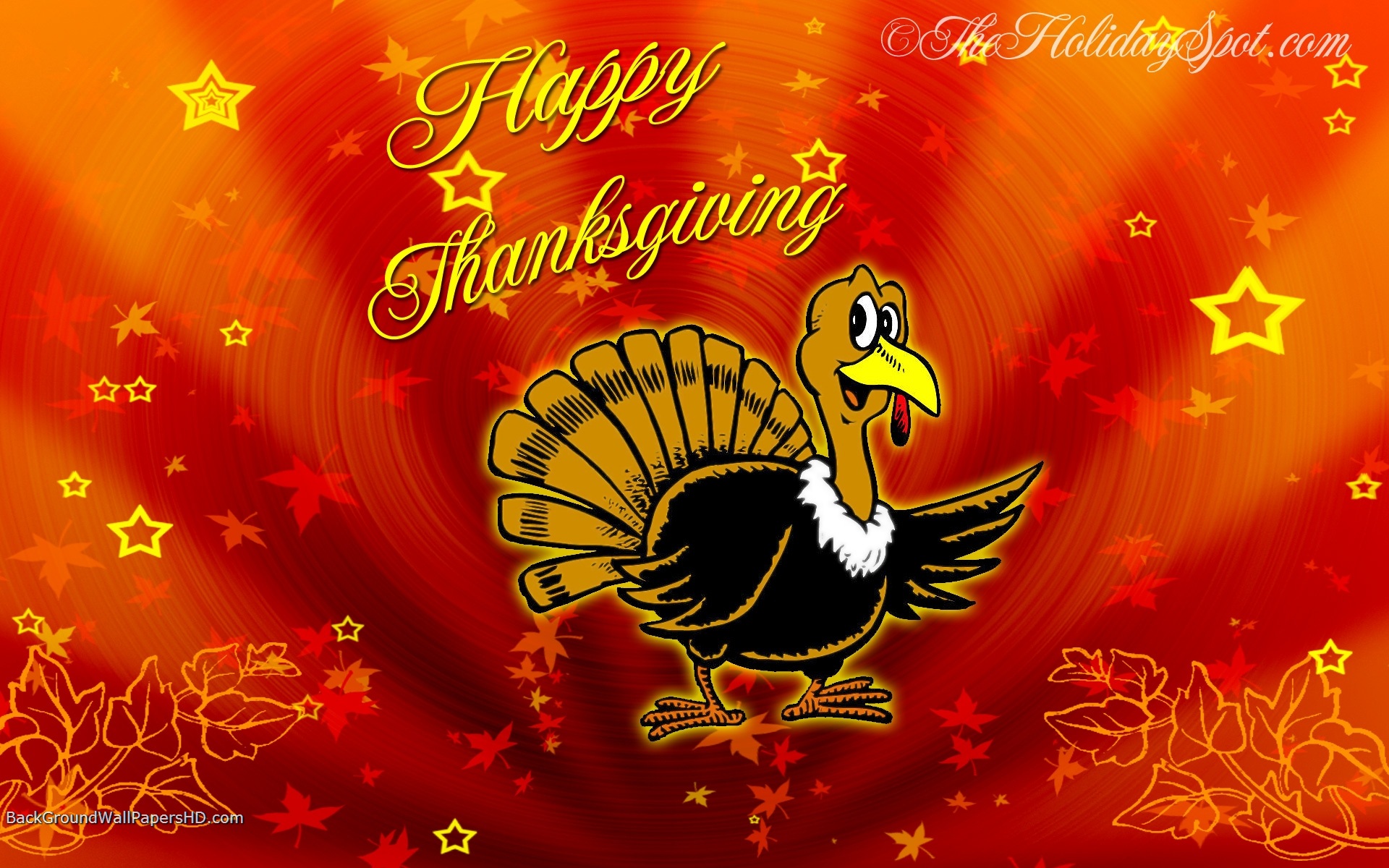 Lucky Thanks Giving Day Wallpaper HD Background