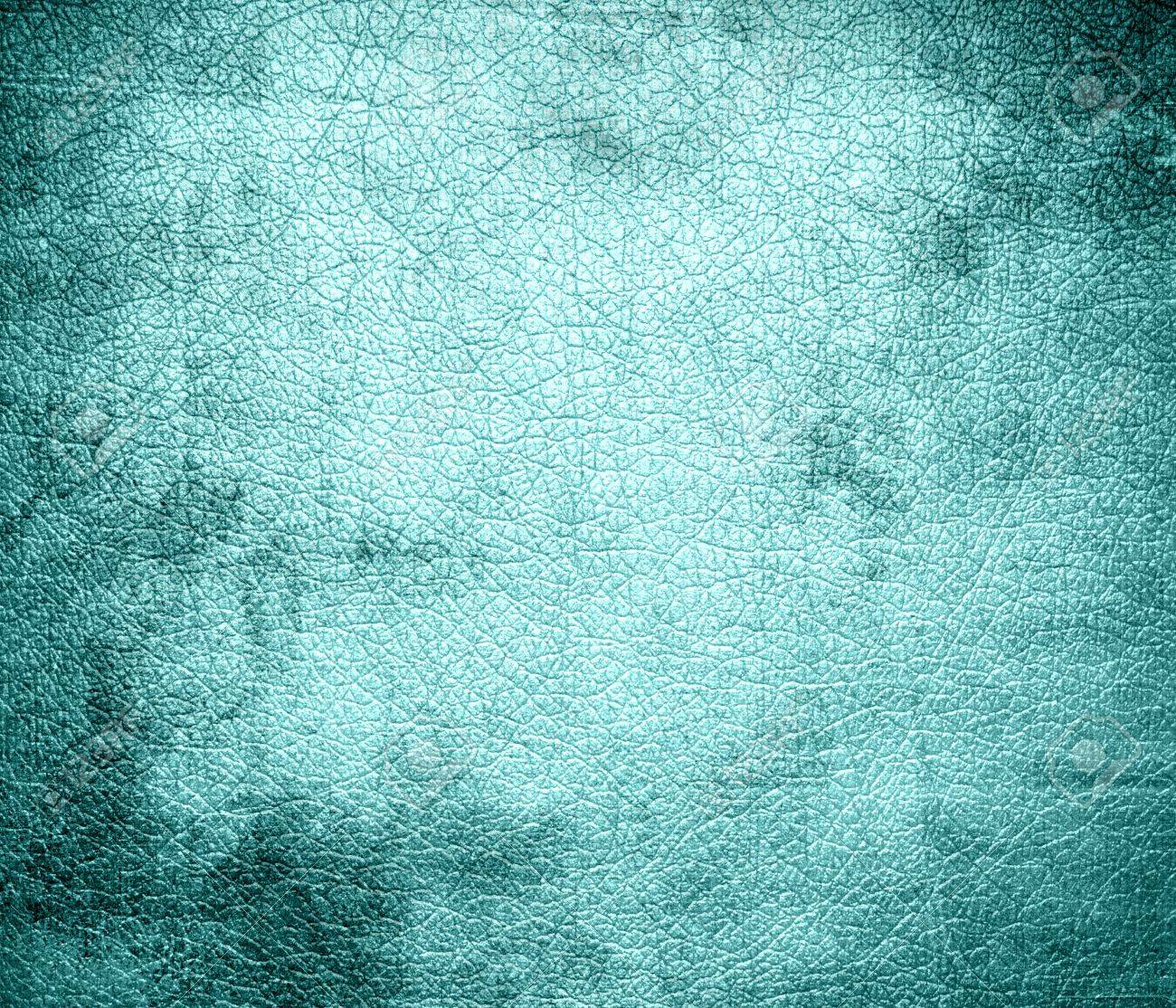 Grunge Background Of Celeste Leather Texture Stock Photo Picture