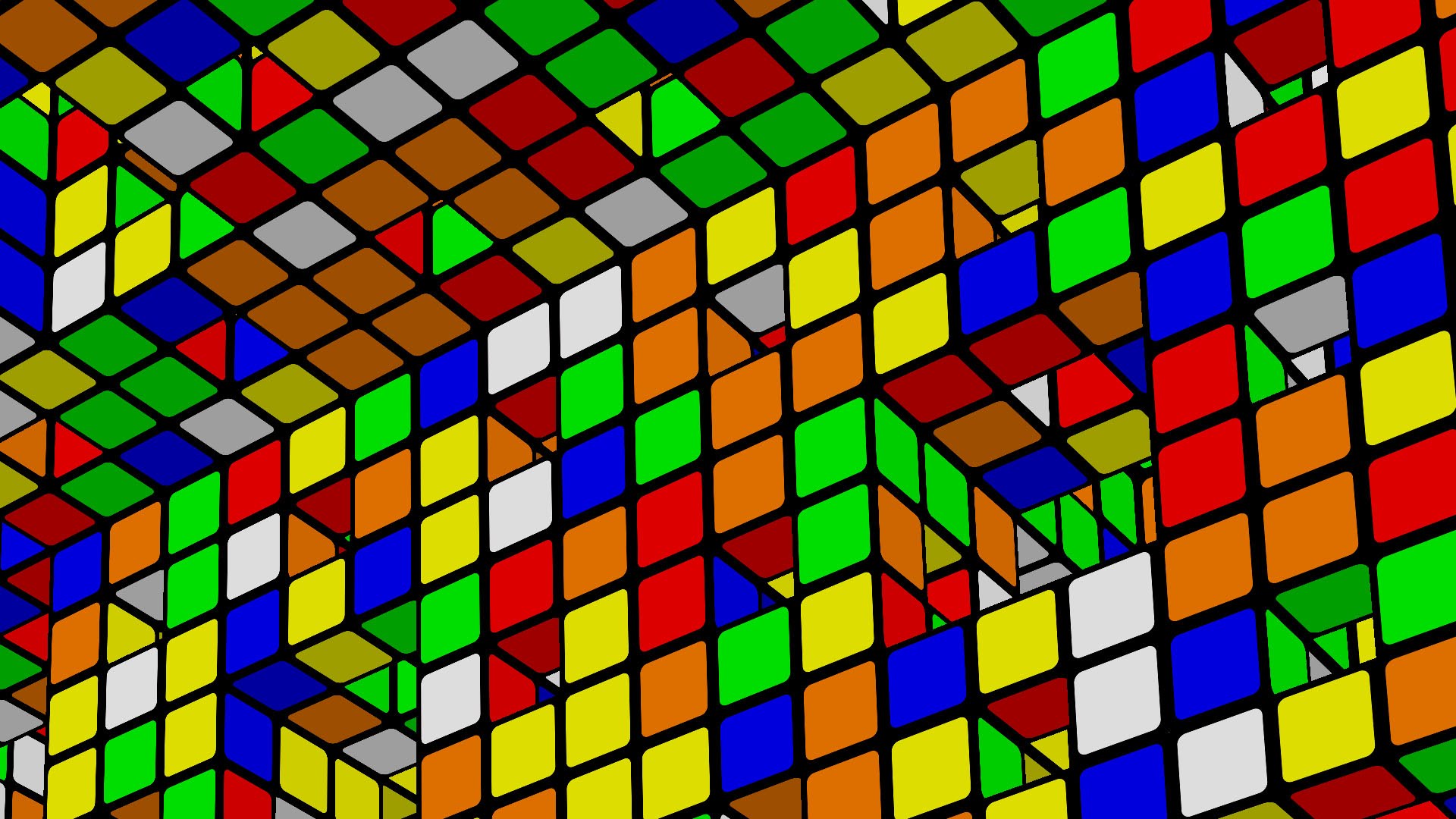 Rubik Cube Background