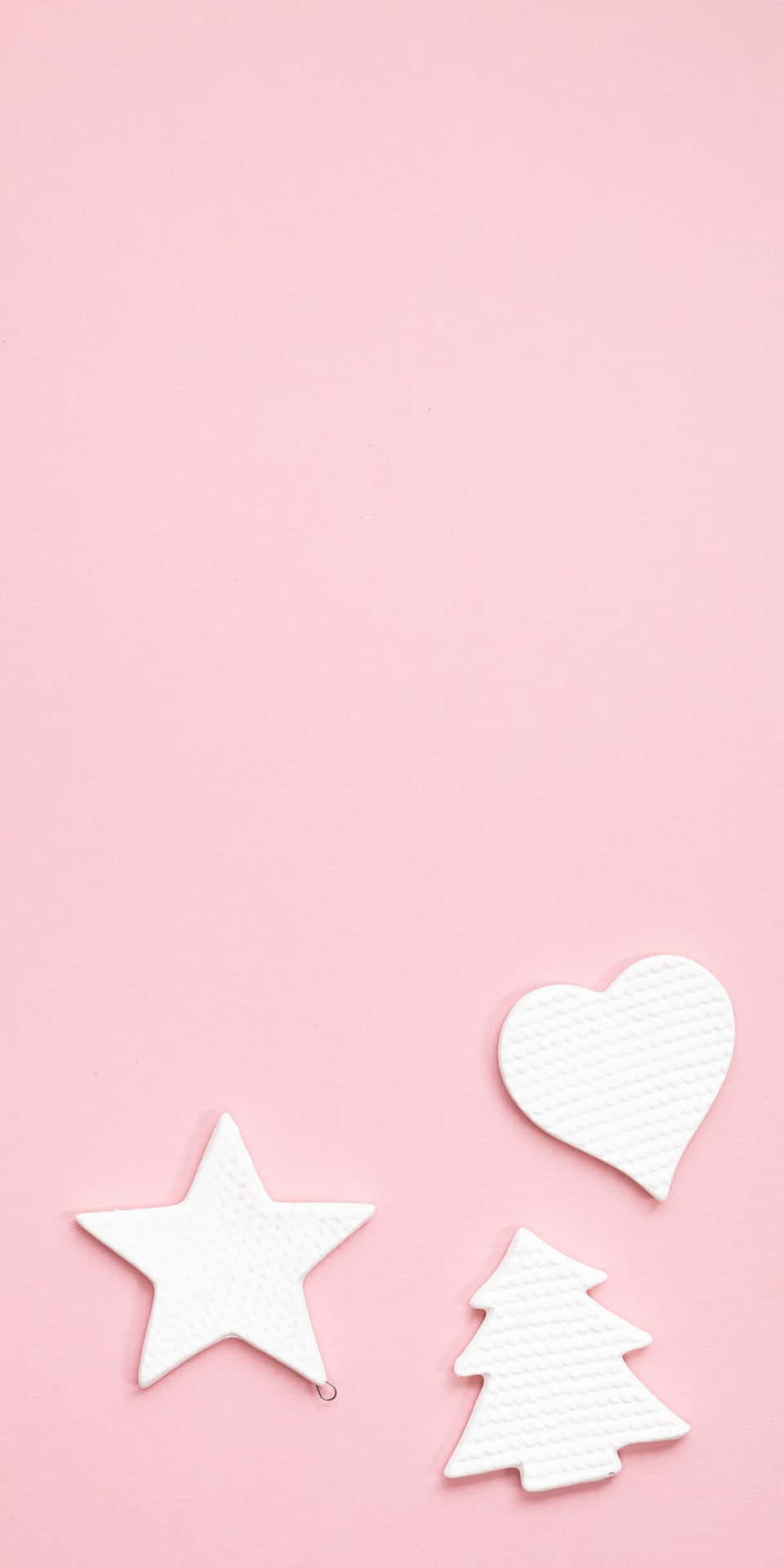 Celebrate In Style This Holiday Season With A Pink Christmas Wallpaper