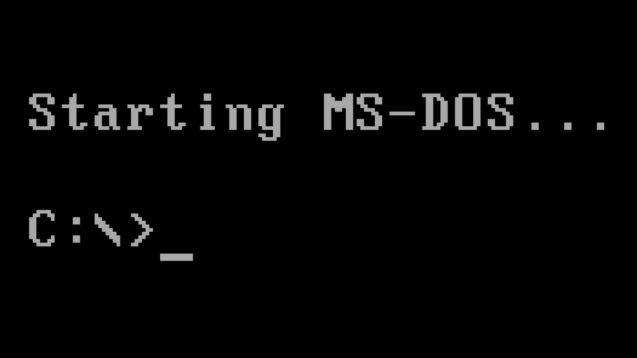 What Is Ms Dos Mand Prompt Basics In Hindi Part
