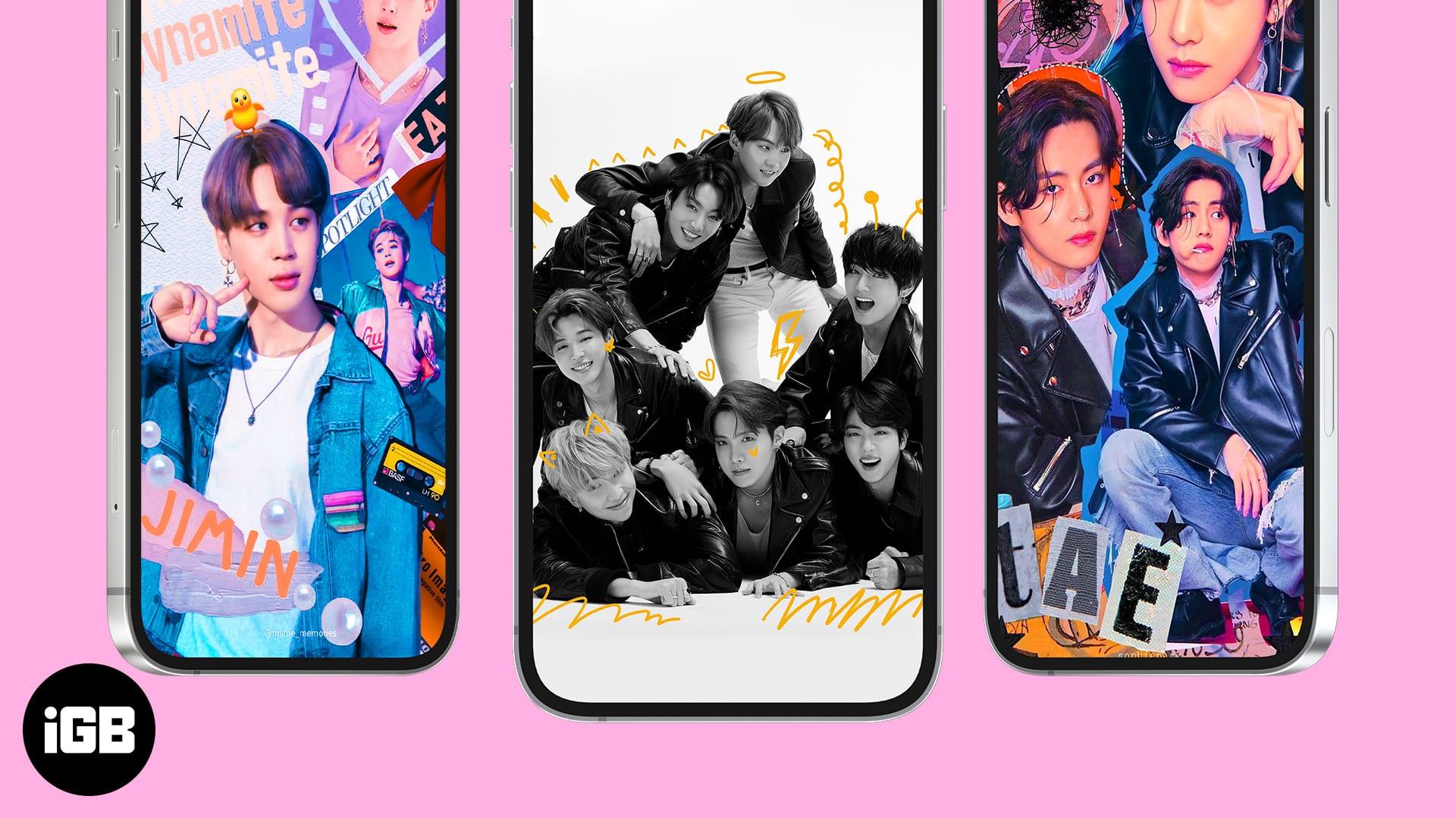 10 Cute BTS iPhone wallpapers in 2023   iGeeksBlog