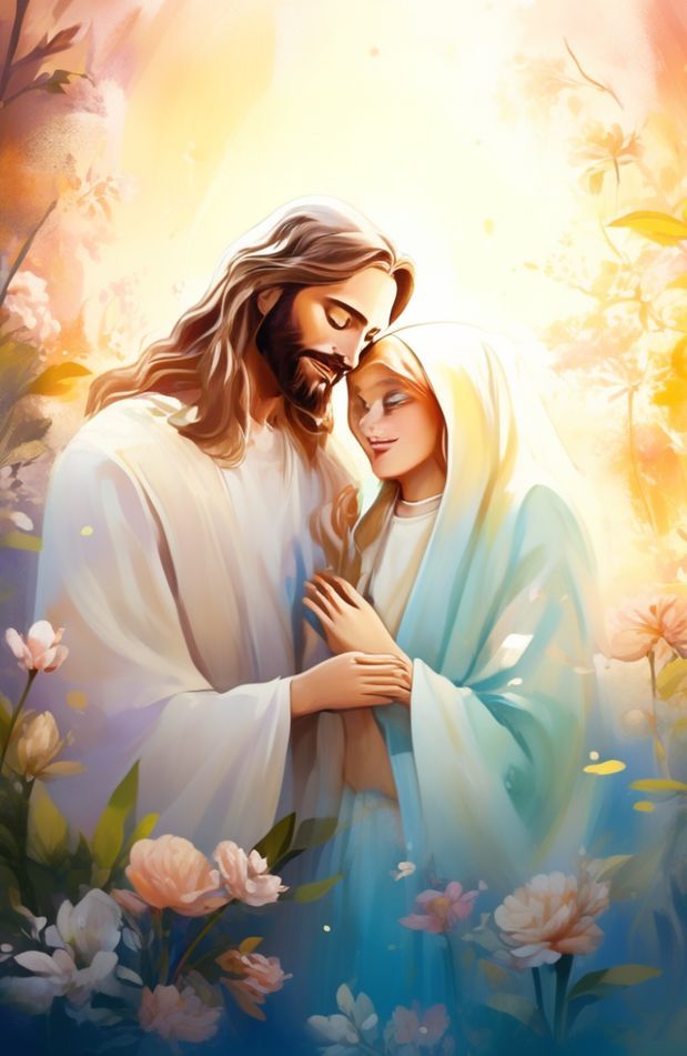 Jesus And Mary Wallpaper