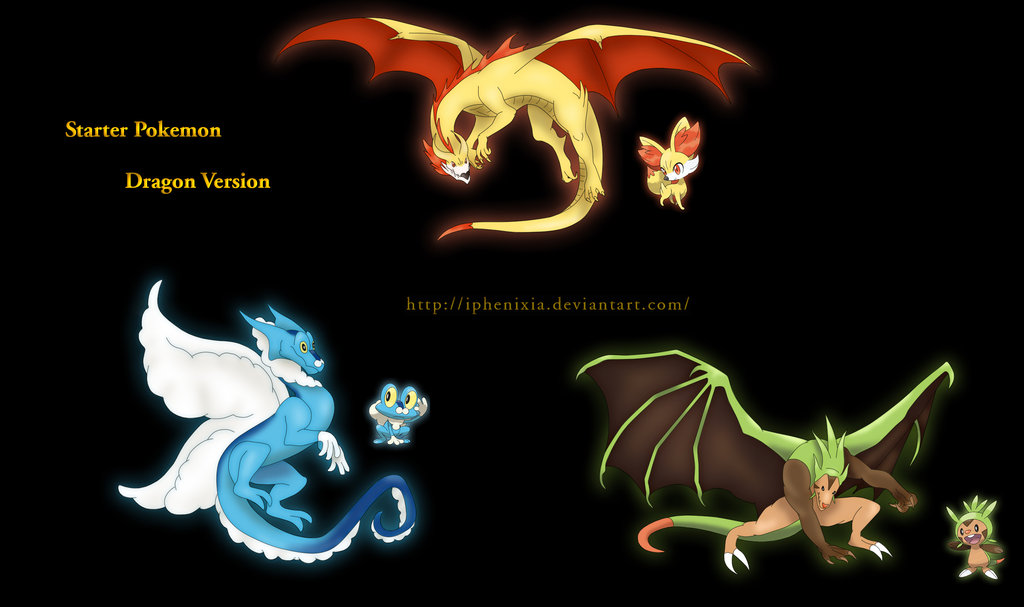 Dragon Pokemon Wallpaper Starter X Y Version