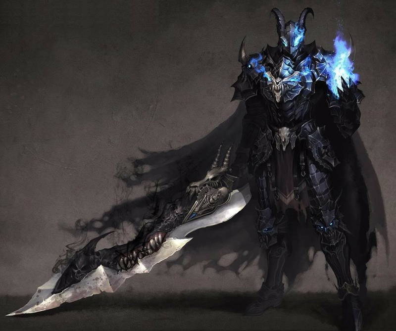 Dark Knight Great Sword Or Scythe Poll