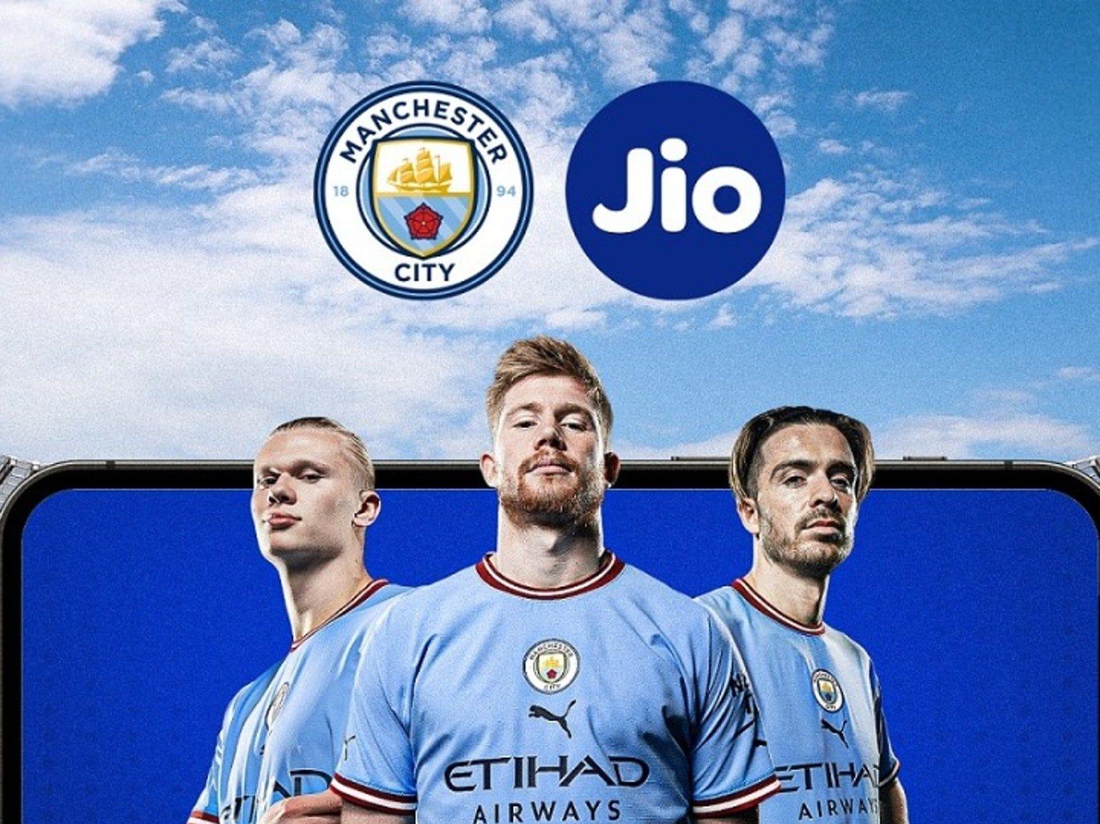 Manchester City and Jio Announce New Regional Partnership