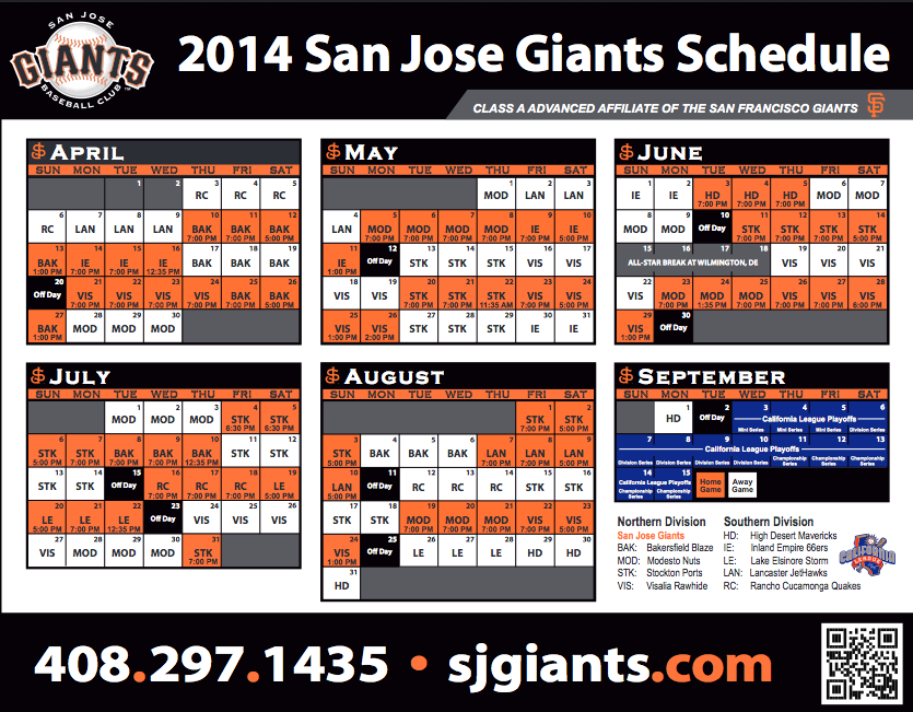 Giants Schedule Sf