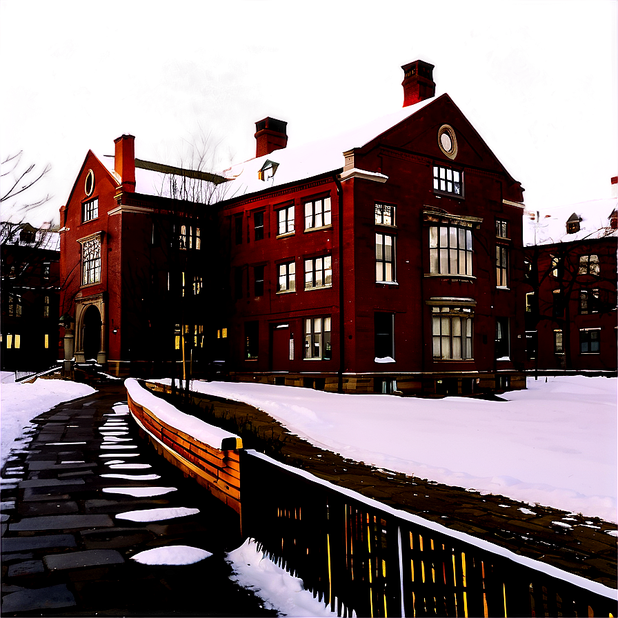 Brown University Winter Scene Png Cvy Wallpaper