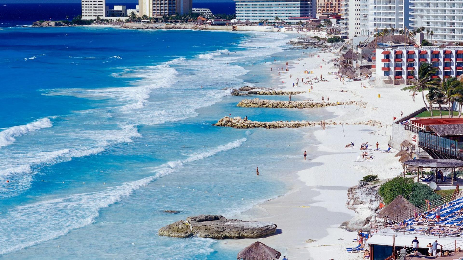 Mexico Cancun Beach HD Wallpaper