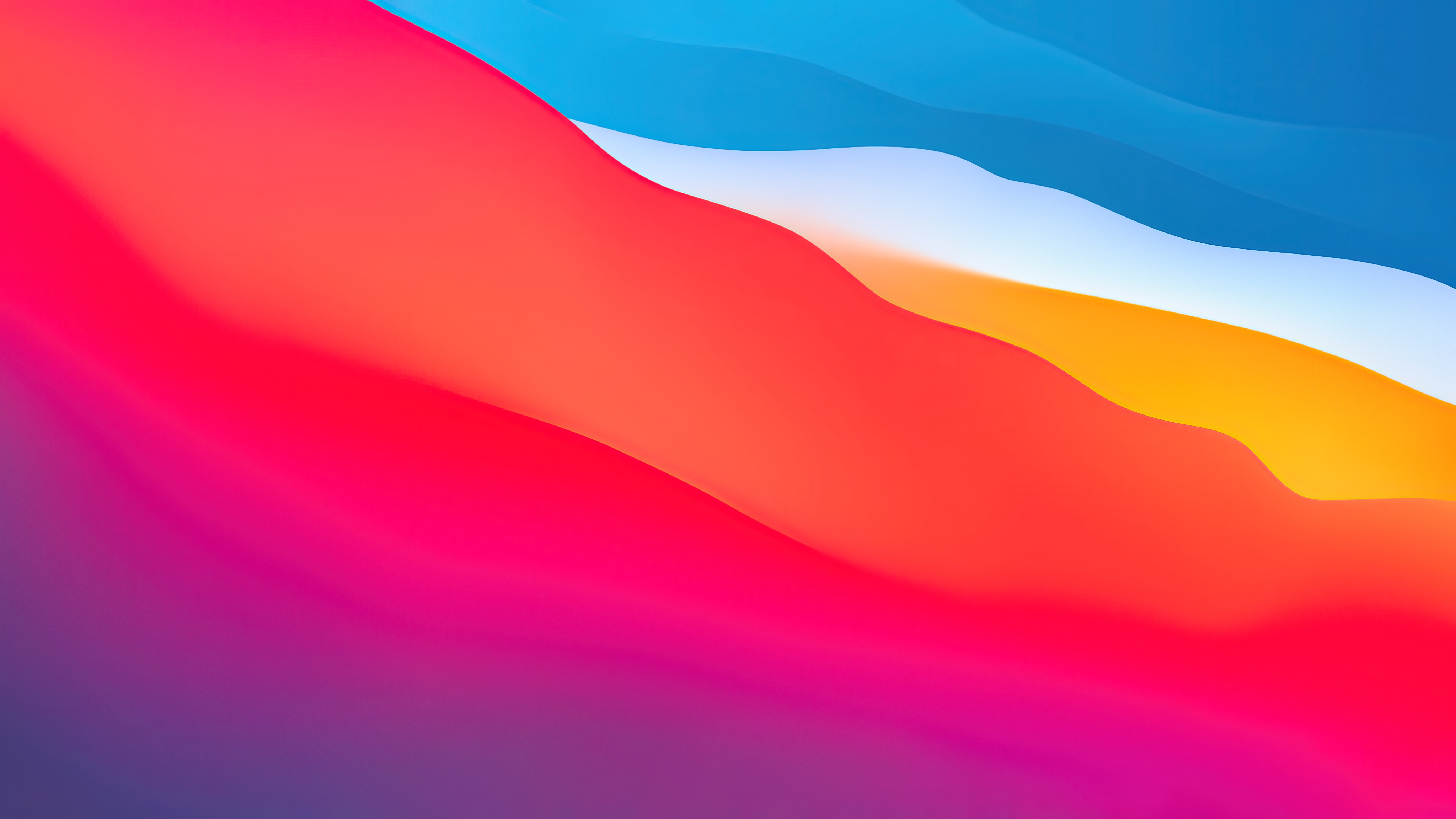 Abstract 4k MacBook Wallpaper with vibrant pink, orange, and blue hues