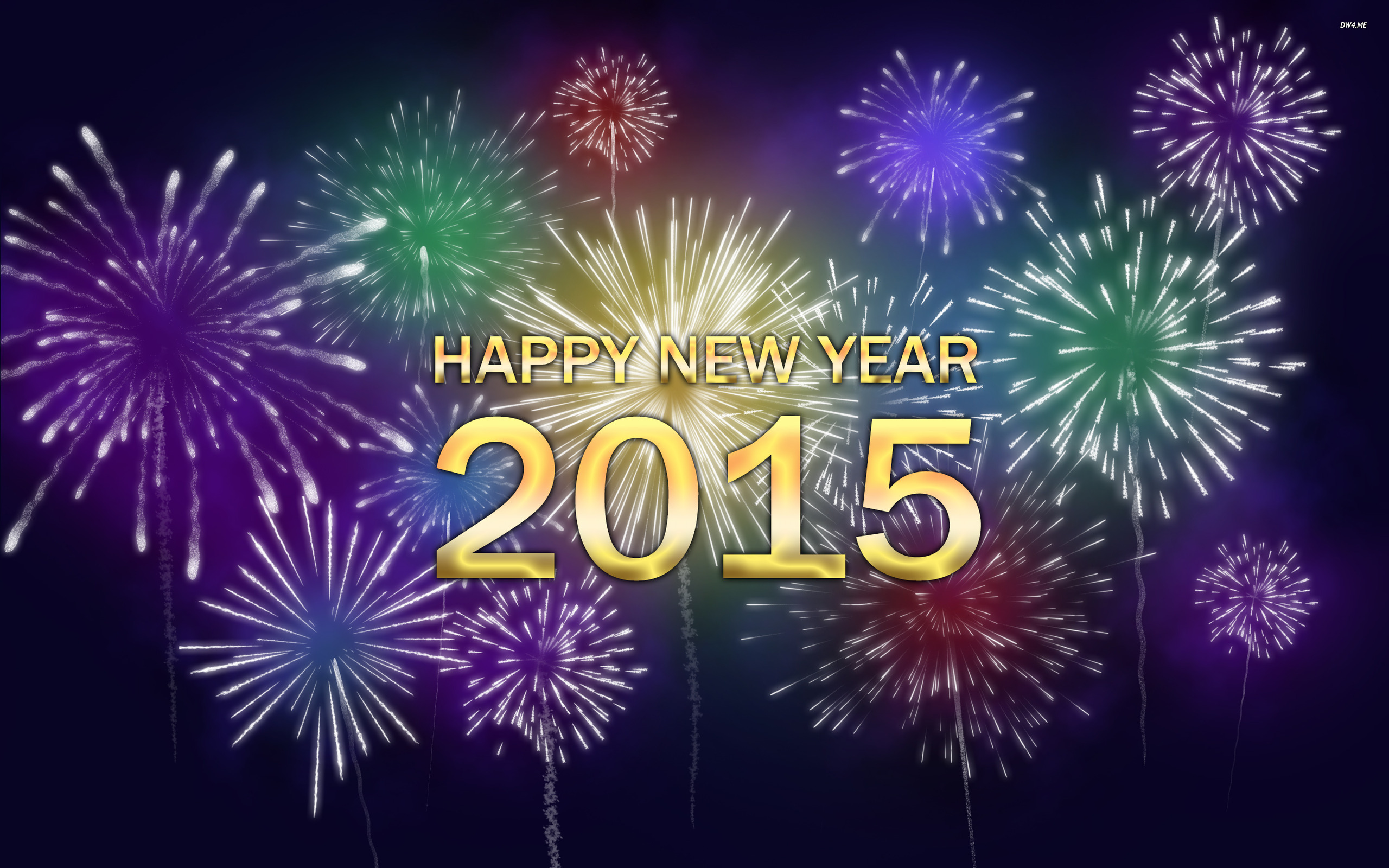 Holidays New Year Happy New Year Fireworks 2015
