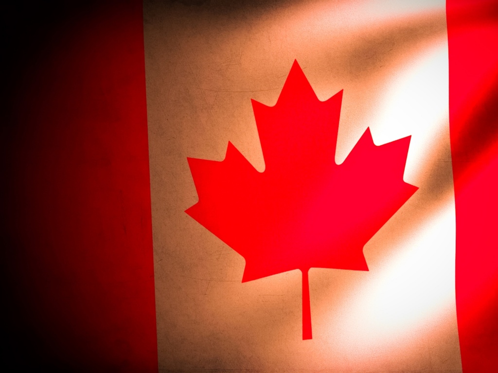 1024x768 Canada Flag wallpaper for PC Mac iPhone and iPad Home 1024x768