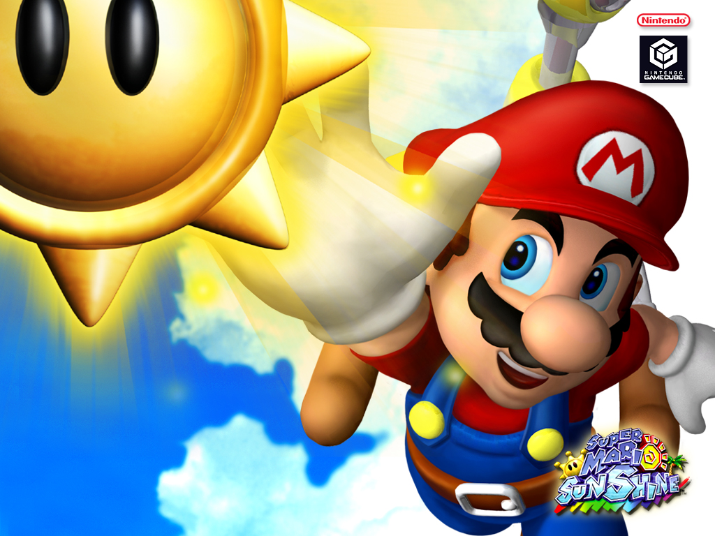 Super Mario Sunshine Promotional Art Mobygames