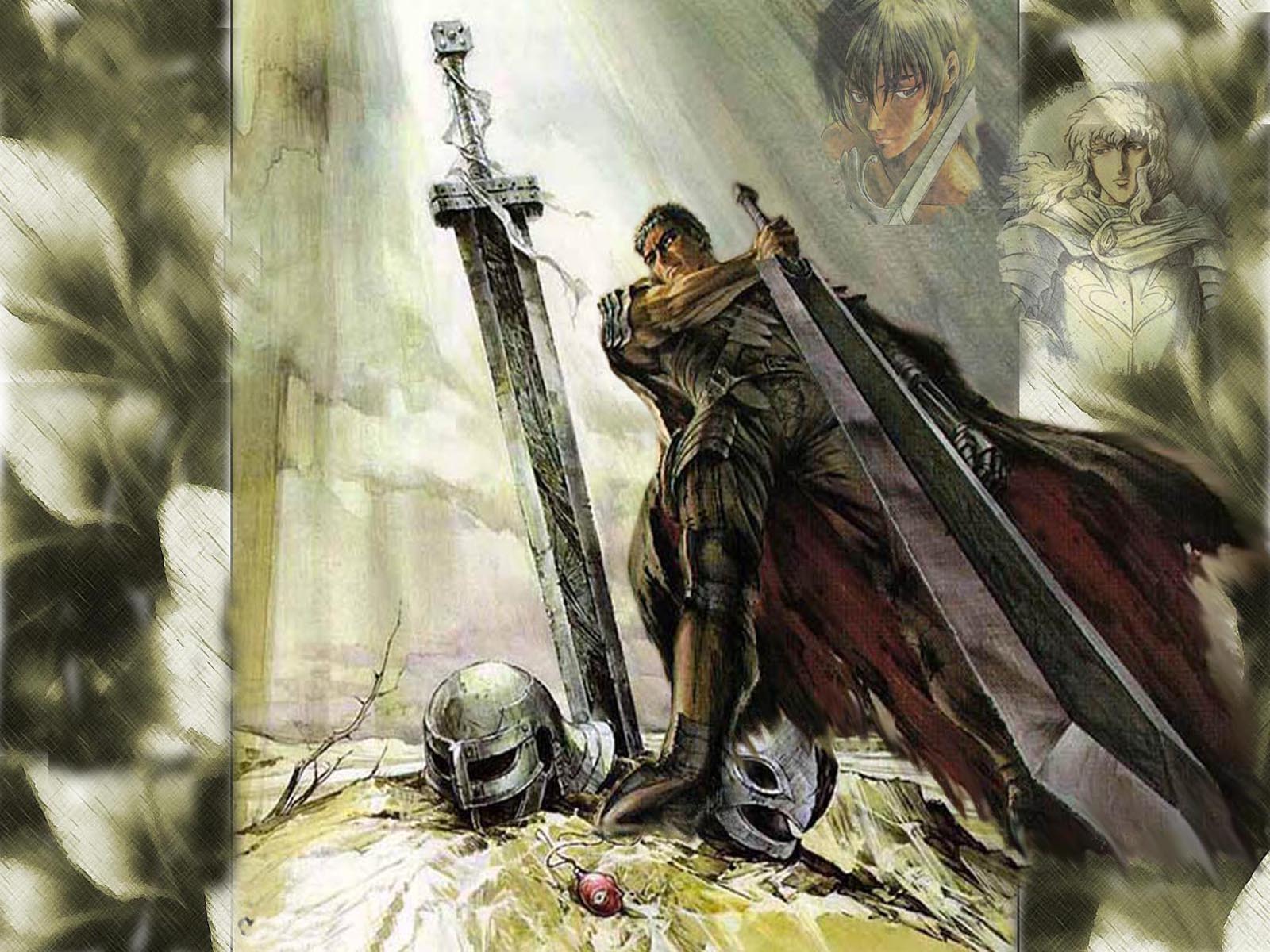 Berserk Guts Sword Weapon Fantasy Wallpaper Background