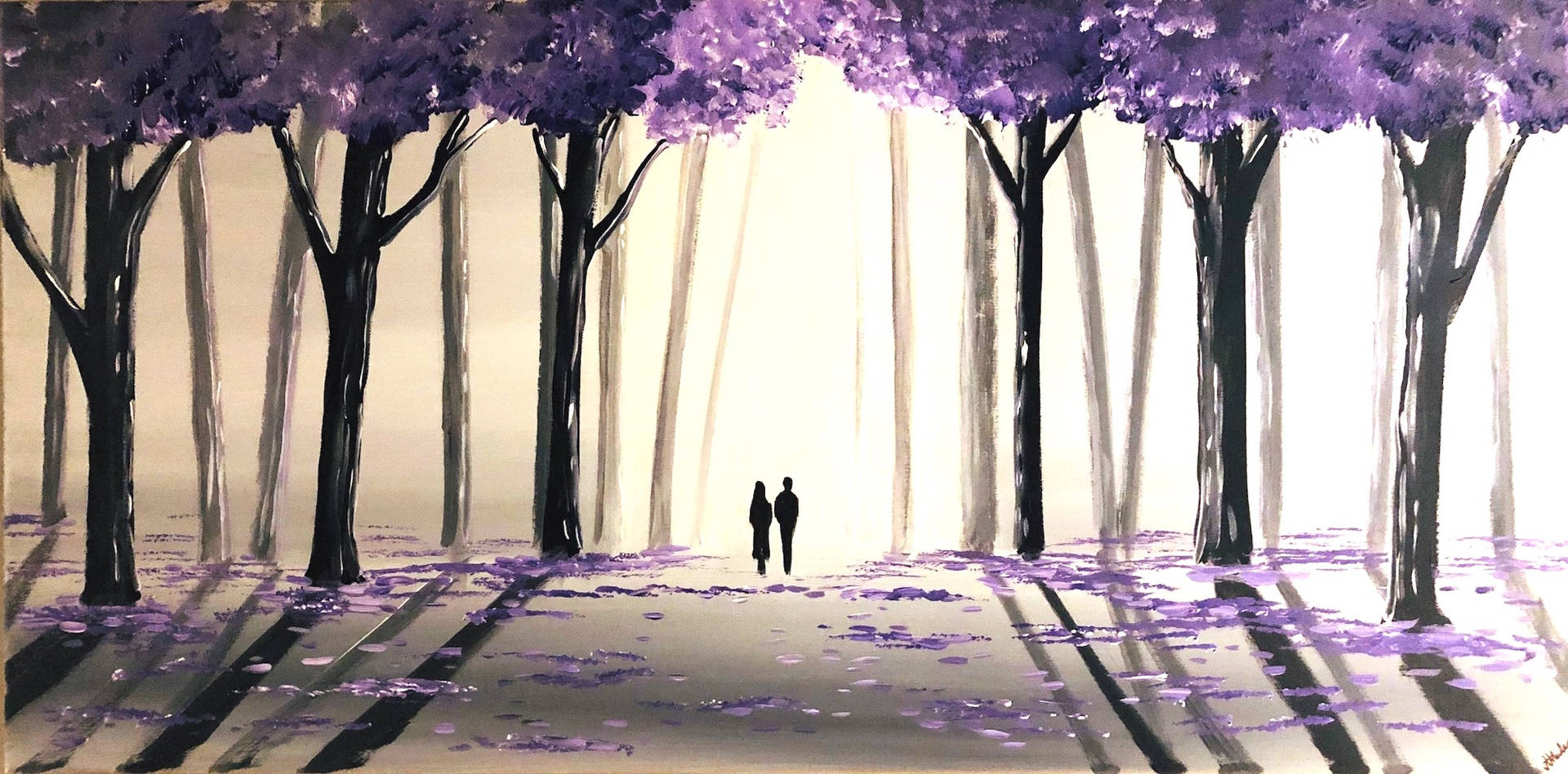 Top Purple Tree Wallpaper Full HD 4k To Use